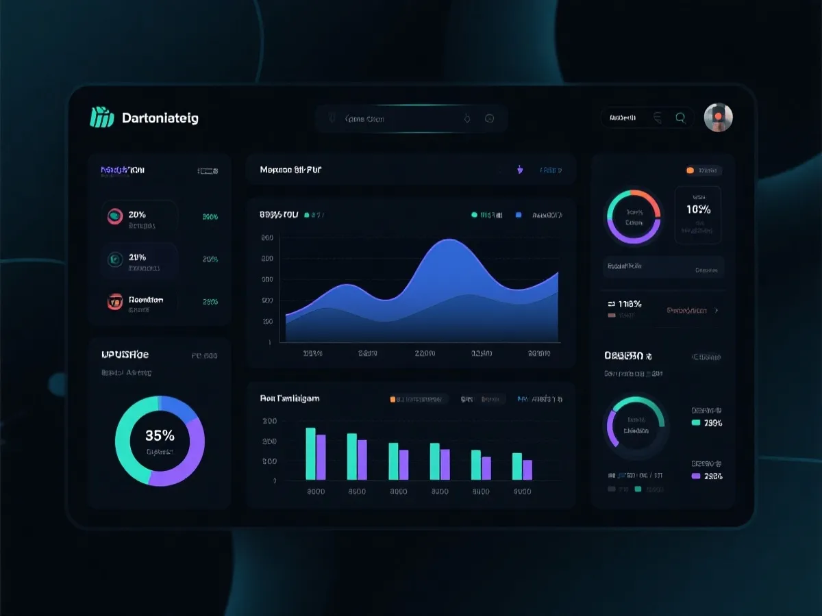 数据面板示意图